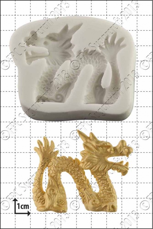 'Chinese Dragon (Right)' Silicone Mould